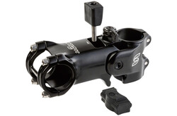 Cane Creek eeSilk Stem - 80mm, 31.8mm, +6/-6, 1 1/8", Alloy, Black