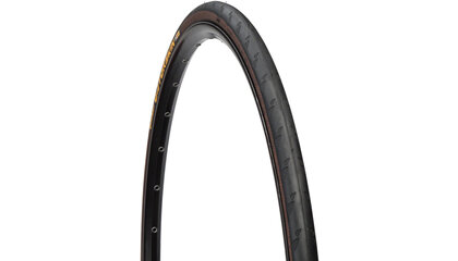 Continental Gatorskin Tire - 700 x 25, Clincher, Wire, Black, PolyX Breaker