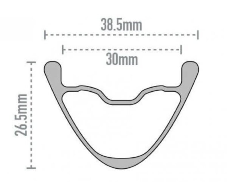 Enve Composites M630 27.5" i9 Wheelset