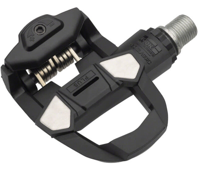 LOOK KEO CLASSIC 3 PLUS Pedals - Single Sided Clipless, Chromoly, 9/16", Black