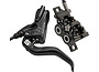 Magura MT5 Disc Brake and Lever - Front or Rear, Hydraulic, Post Mount, Black