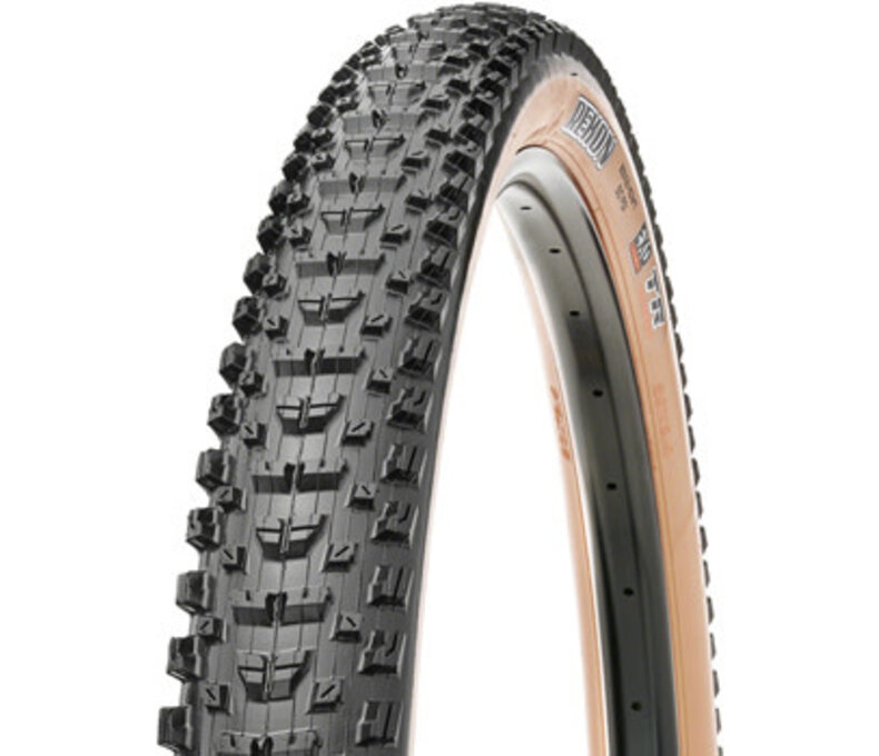 Maxxis Rekon Tire - 29 x 2.4, Tubeless, Folding, Black/Dark Tan, Dual, EXO, Wide Trail