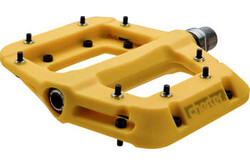 RaceFace Chester Pedals - Platform, Composite, 9/16", Yellow