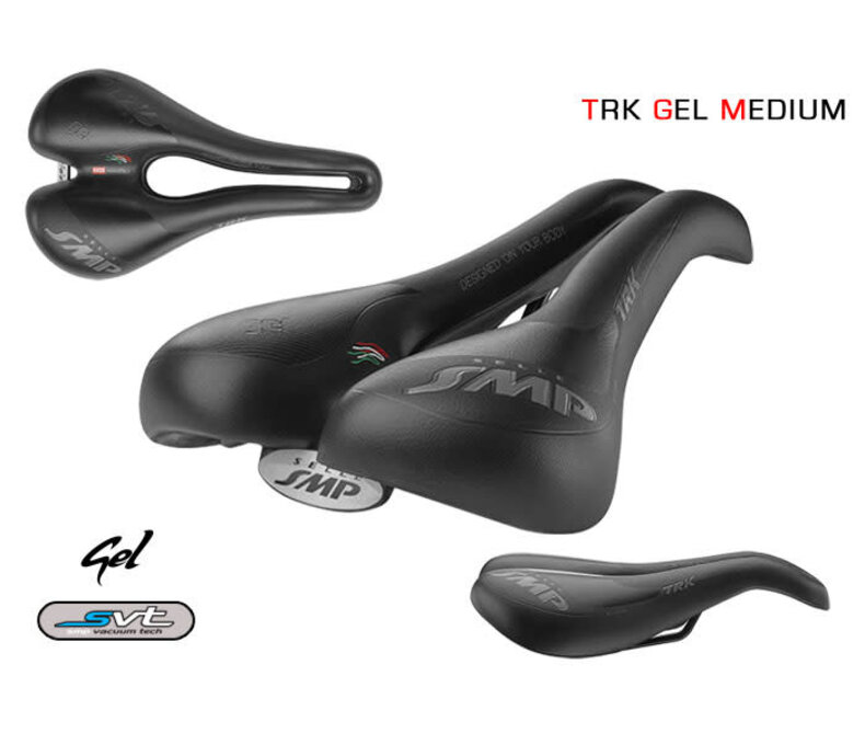 Selle SMP TRK Gel Saddle - Medium, Black