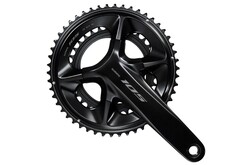 Shimano 105 FC-R7100 Crankset - 172.5mm, 12-Speed, 50/34t, 110 Asymmetric BCD, Hollowtech II Spindle Interface, Black