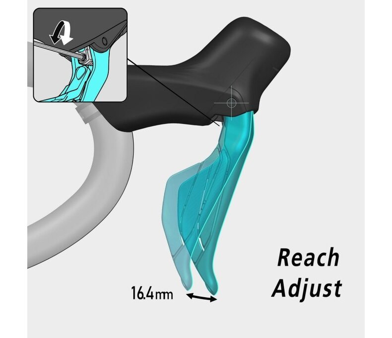 Shimano 105 ST-R7170 + BR-R7170 Hydraulic Disc Brake - Di2 | 2x12-speed - Set FW