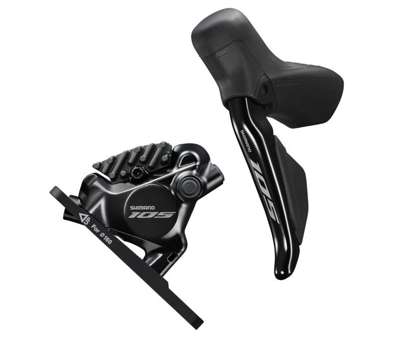 Shimano 105 ST-R7170 + BR-R7170 Hydraulic Disc Brake - Di2 | 2x12-speed - Set FW
