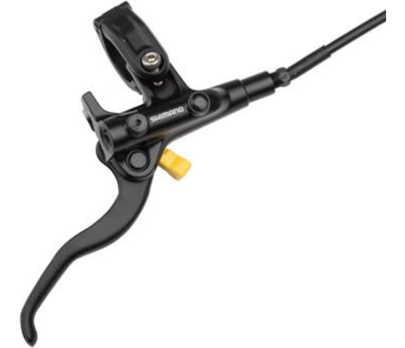 Shimano Deore BL-M4100/BR-MT410 Disc Brake and Lever - Rear, Hydraulic, Resin Pads, Gray
