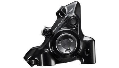 Shimano Dura-Ace BR-R9270 Hydraulic Disc Brake Caliper - Rear, Flat Mount, Resin Brake Pads