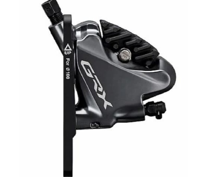 Shimano GRX ST-RX815 11-Speed Di2 Right Drop-Bar Shifter/Hydraulic Brake Lever with BR-RX810 Flat Mount Caliper, Pre-Bled 1700mm Hose