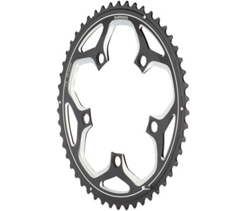 Shimano RS500 Chainring - 52t, 110 BCD, 5-Bolt, 11-Speed, Black