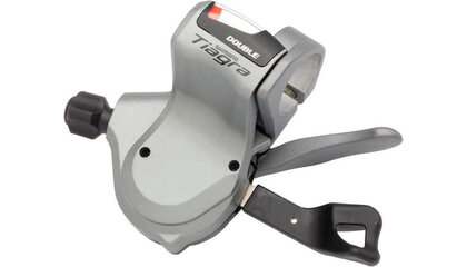 Shimano Tiagra Rapidfire Plus Shifter - Left 2-Speed, Rapidfire Plus, Optical Gear Display