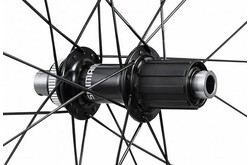 Shimano WH-RS710 C46-TL Disc Brake Wheelset - F:24H/R:24H, 11/12-S, OLD:100/142MM, F/R:12MM E-THRU, TUBELESS, W/TUBELESS TAPE, FOR CL DISC