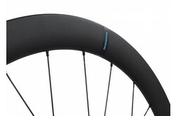 Shimano WH-RS710 C46-TL Disc Brake Wheelset - F:24H/R:24H, 11/12-S, OLD:100/142MM, F/R:12MM E-THRU, TUBELESS, W/TUBELESS TAPE, FOR CL DISC