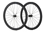 Shimano WH-RS710 C46-TL Disc Brake Wheelset - F:24H/R:24H, 11/12-S, OLD:100/142MM, F/R:12MM E-THRU, TUBELESS, W/TUBELESS TAPE, FOR CL DISC