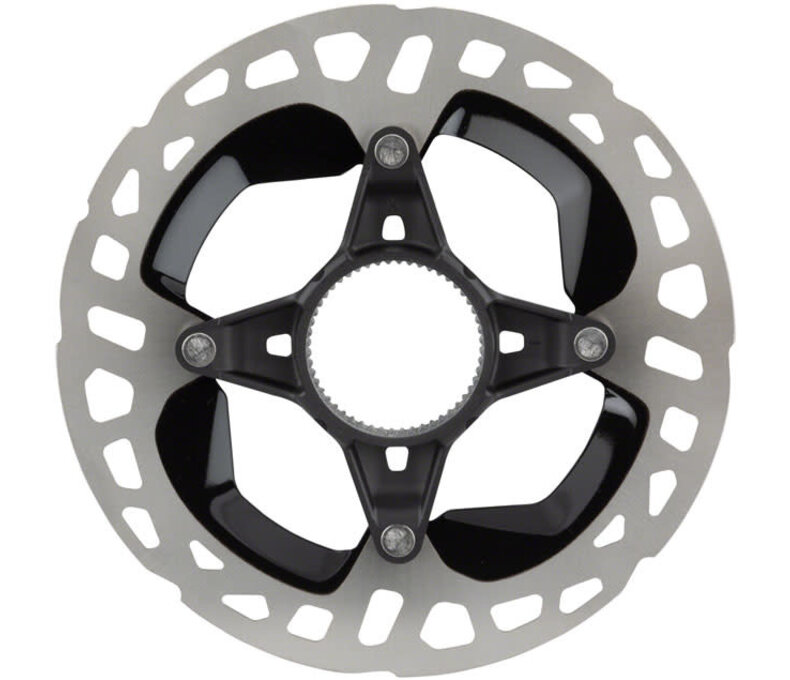 Shimano XTR RT-MT900-SS Disc Brake Rotor - 140mm, Center Lock, Silver/Black