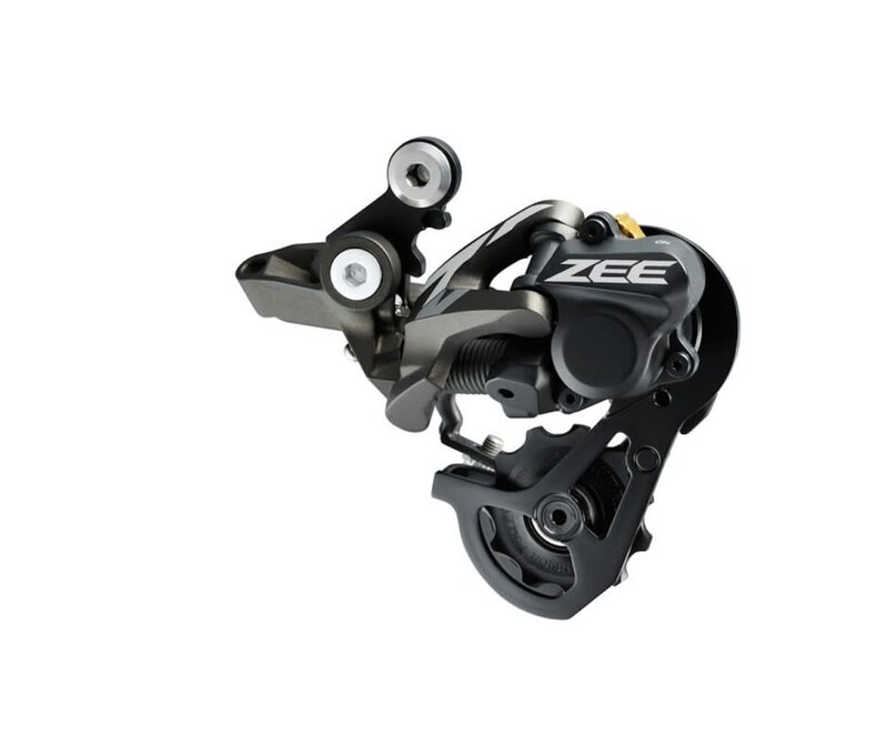 Shimano Zee RD-M640 Rear Derailleur - 10-Speed, Short Cage, SSW/Free-Ride, SS, Shadow Plus, Black