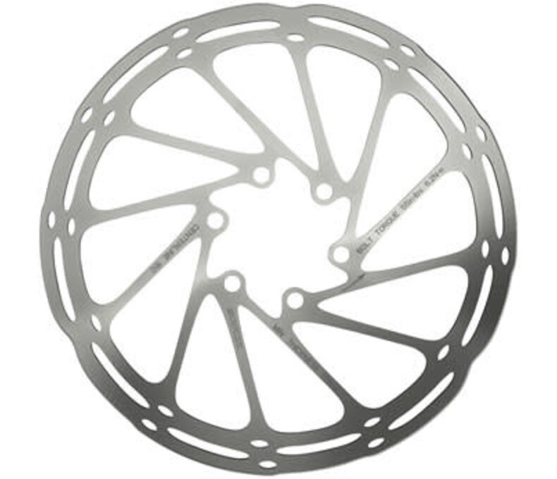 SRAM CenterLine Disc Brake Rotor - 220mm, 6-Bolt, Silver