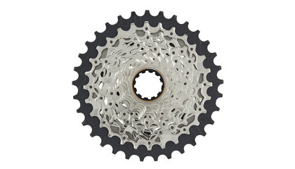 SRAM Force AXS XG-1270 Cassette - 12-Speed, 10-33t, Silver, For XDR Driver Body, D1