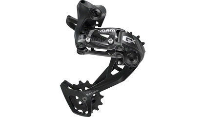SRAM GX Rear Derailleur - 11 Speed, Medium Cage, Black, 2x, With Clutch