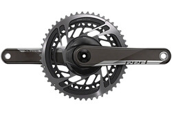 Sram Red AXS Crankset - 170mm 12-Speed 46/33T Direct Mount DUB Spindle Interface Natural Carbon D1