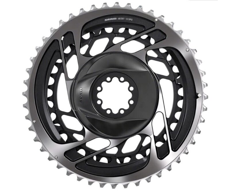 SRAM Red AXS Direct-Mount 48/35t 2x12 speed Chainring Set, Polar Gray