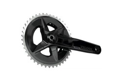 Sram Rival AXS DUB Wide D1 Double Crankset - 12-Speed, 160mm x 43/30t (Black)