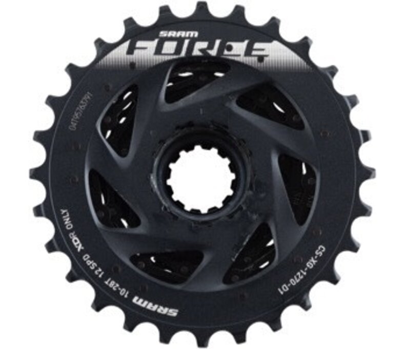 Sram XG-1270 AXS Force XDR 12sp Cassette - D1, Silver