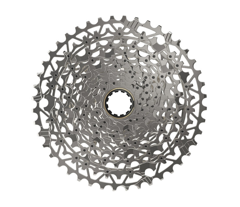 SRAM XPLR XG-1251 Cassette - 12-Speed, 10-44t, Silver, For XDR Driver Body, D1