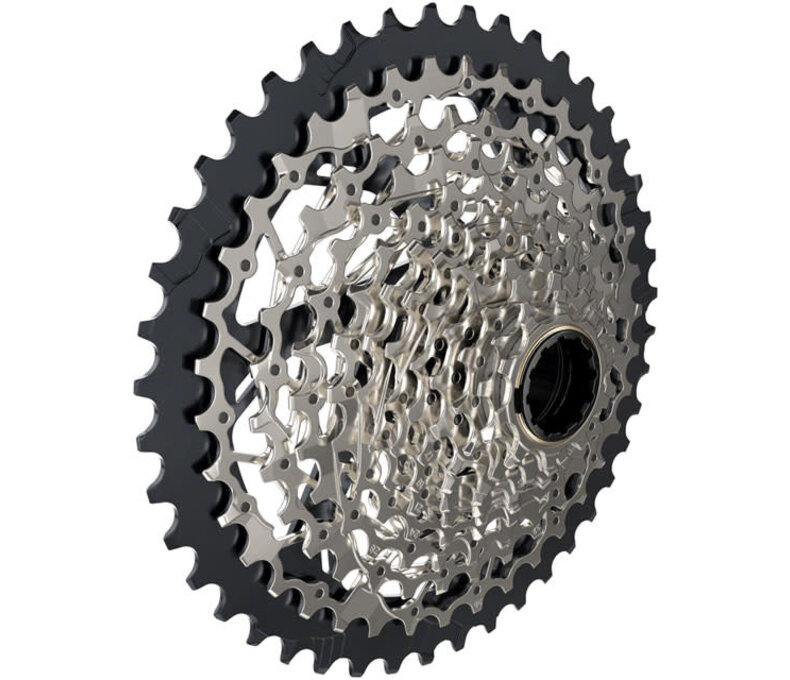SRAM XPLR XG-1271 Cassette - 12-Speed, 10-44t, Silver, For XDR Driver Body, D1