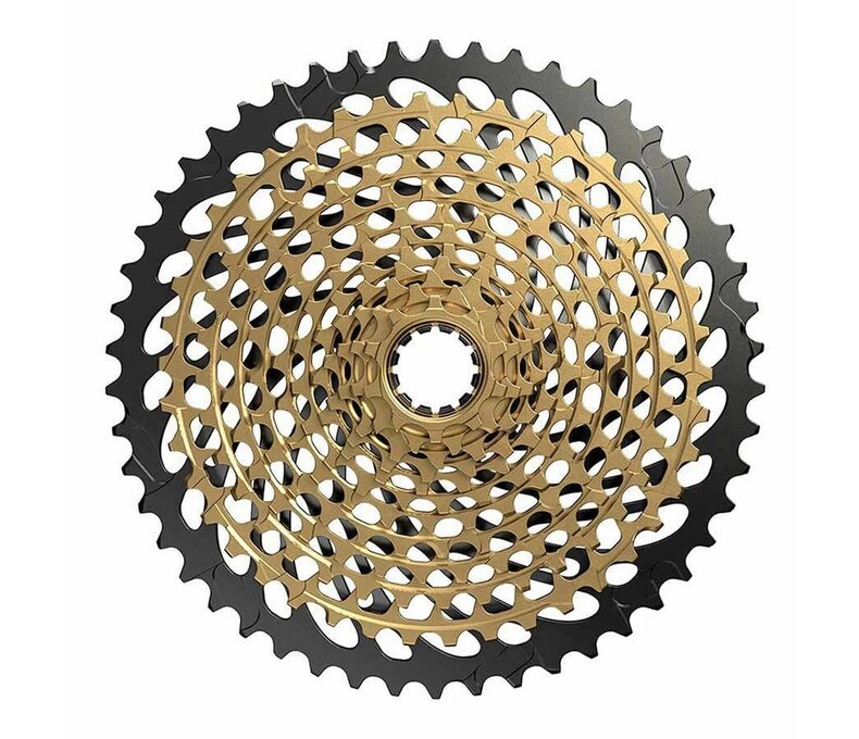 SRAM XX1 Eagle AXS XG-1299 Cassette - 12-Speed, 10-50t, Gold, For XD Driver Body