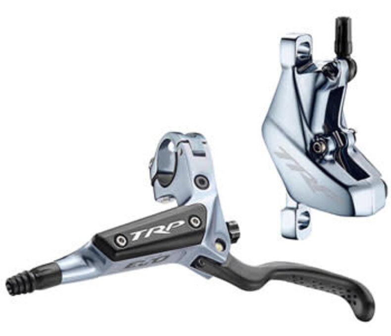 TRP DH-R EVO HD-M845 Disc Brake and Lever - Rear, Hydraulic, Post Mount, Silver