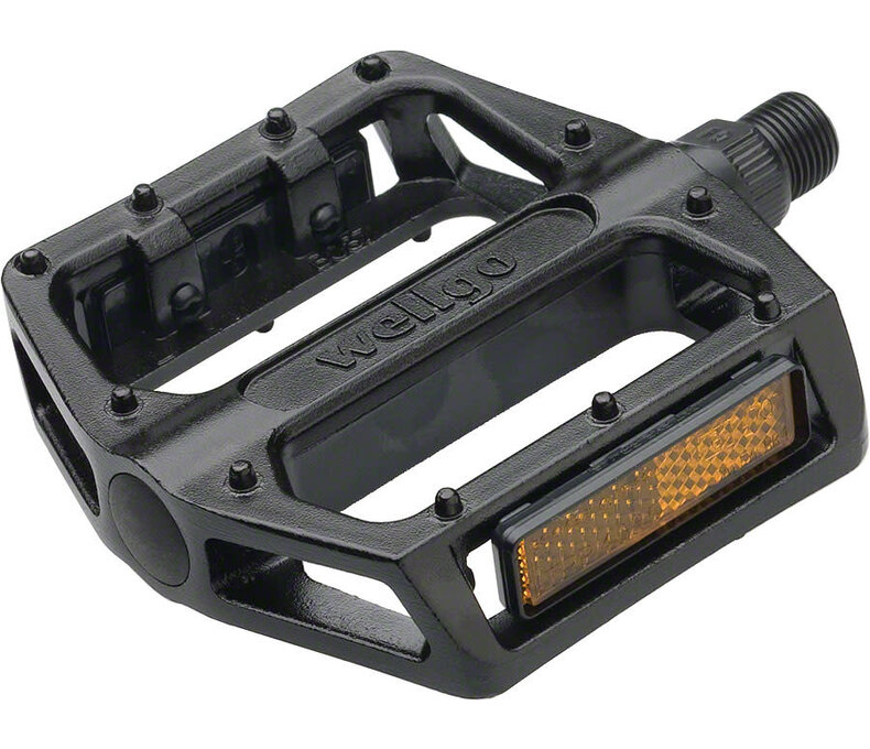 Wellgo B087 BMX Pedals - 9/16", Black