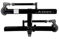 Sherpa 2.0 - 2" - 2-Bike Rack - Black Metallic and Gray Anodize