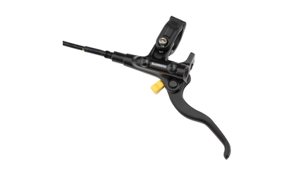 Shimano Deore Disc Brake and Lever - Front, Hydraulic, Resin Pads, Gray, BL-M4100/BR-MT410