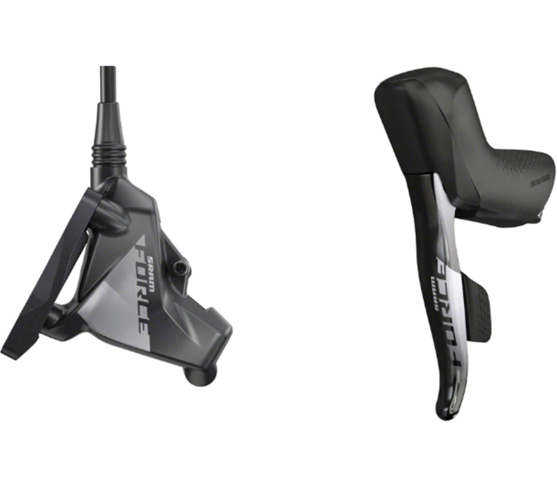 SRAM Force eTap AXS HRD Shift/Brake Lever and Hydraulic Disc Caliper - Left/Front, Flat Mount 20mm Offset, 950mm Hose,