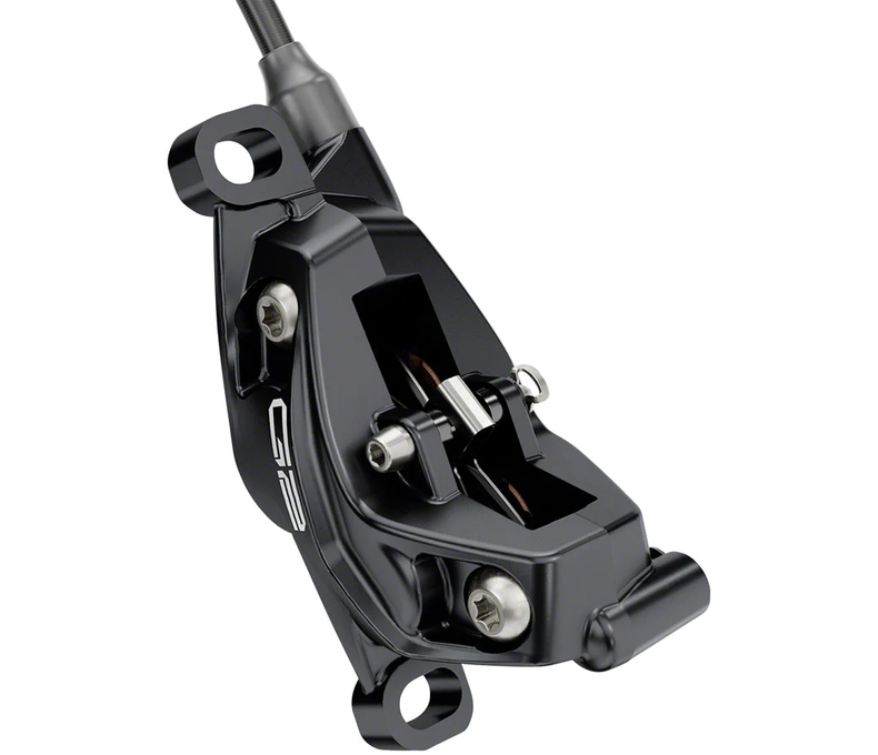 SRAM G2 RS Disc Brake and Lever - Front, Hydraulic, Post Mount, Diffusion Black Anodized, 950mm Hose, A2 (Rotor/Bracket sold separately)