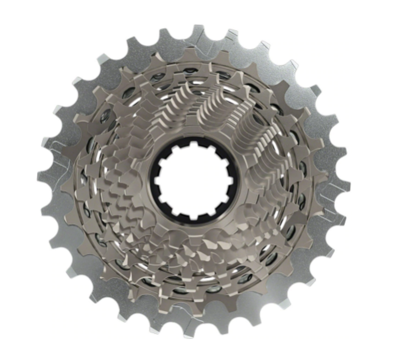 SRAM RED AXS XG-1290 Cassette - 12 Speed, 10-28t, Silver, For XDR Driver Body, D1
