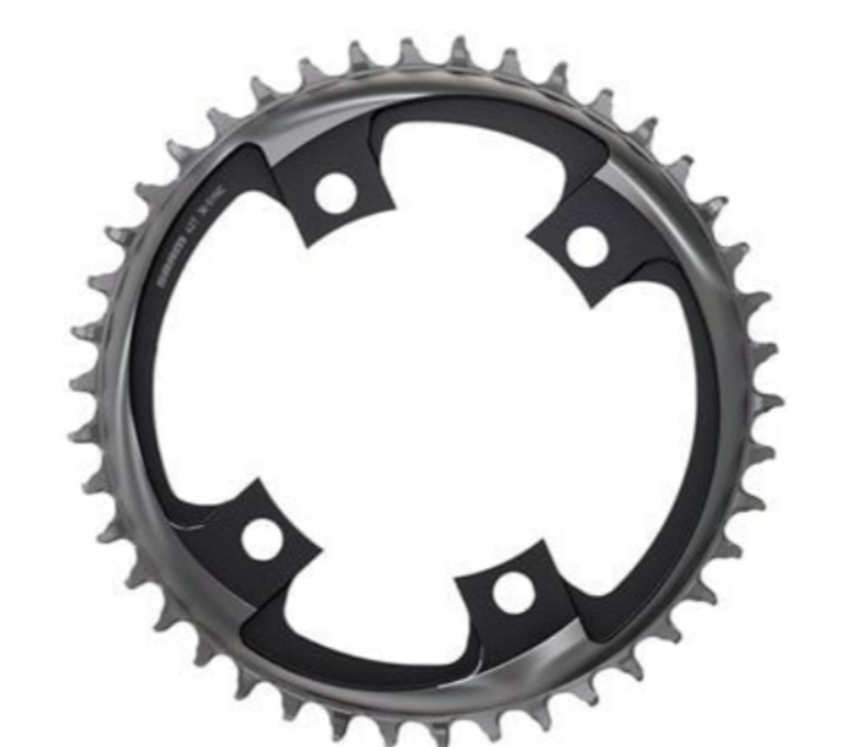 SRAM X-Sync Road Chainring: 42T, 107mm, BCD x 4-Bolt, 1x12-Speed, Polar Gray